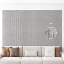 3D Wandpaneel Selbstklebend Wandverkleidung Samtoptik 277x69 cm versch. Farben 