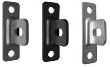 Zaunhalter Halterung Montagehalter Anschraubplatte 80x25x3 mm M8 Verzinkt  + RAL