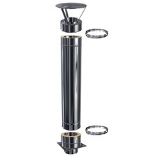 Edelstahl Schornstein Kamin