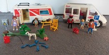Playmobil camping set - set, hotelbus
