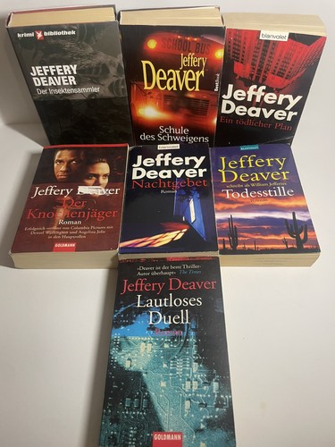 Jeffery deaver 7x - -, bücher