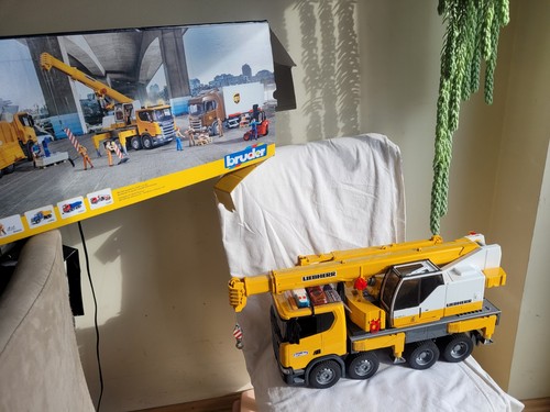 Bruder liebherr scania - bruder,