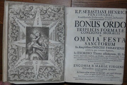 Predigtbuch 1698 peninger - predigtbuch,