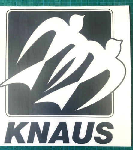 Knaus aufkleber 2er set - knaus, aufkleber,