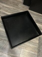 Nager Kaninchen Kleintier Unterschale Kot Wanne 100x100 Schwarz