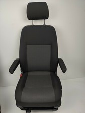 VW T5 T6 T6.1 Fahrersitz Sitze Armlehnen  mit Konsole  Muster Double Grid