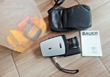 Bauer C4 Makro Filmkamera Lens Objektiv Neovoron 8/9-36 mit Ledertasche + Filme