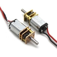 3V-6V DC Mini N20 Getriebemotor langsam Geschwindigkeit Vollmetall Getriebe