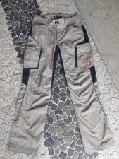 engelbert strauss Arbeitshose beige/schwarz Gr. 48 NEU