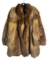 Echtes Vintage Naturfuchsfell
