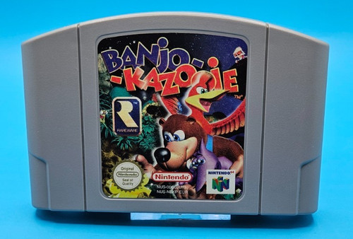 Nintendo n64 spiel banjo - spiel,