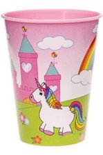 12 x Einhorn Trinkbecher - Zahnputzbecher 260ml Mitgebsel Kindergeburtstag N 227