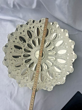 Große Glas Schale 39 cm