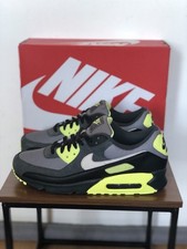 Nike Air Max 90 Grau Neon Zitronen Gelb 45
