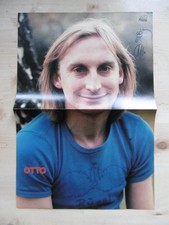 Otto Waalkes Autogramm mit Zeichnung signed 28x42 cm Poster gefaltet