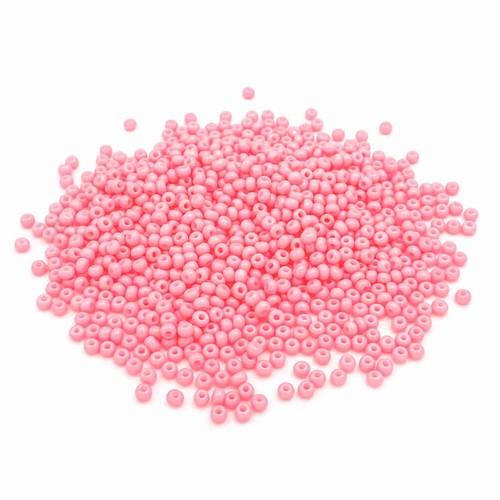 Rocailles glasperlen 3mm - glasperlen, rosa