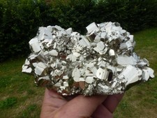 Pyrit Würfel, Huanzala Mine Ancash Peru # 3