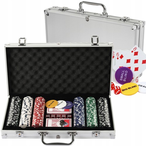 300 poker chips set koffer - poker,