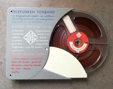 2 Stück Telefunken Tonband