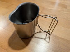 MFH Feldflaschenbecher US Army aus Edelstahl (neu)