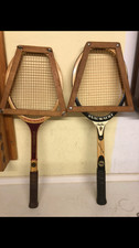 2 alte Vintage snauwaert tennisschläger antik top Zustand