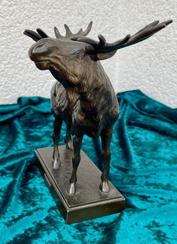 Antike elch skulptur - antike, figur