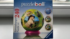 Ravensburger 3D Puzzleball Pferde 240 Teile für Mädchen (kunterbunte Pferdewelt)