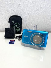 Nikon Coolpix S3500 Blau / Kompakte Digitalkamera / 20MP / Lesen / Geprüft ✅