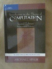 Introduction to the Theory of Computation Sipser, Michael: