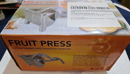Robuste aluminium obstpresse - aluminium,