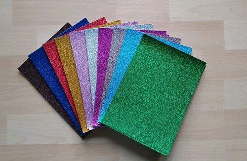 Basteln selbtklebendes glitter - selbtklebendes,