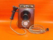altes antikes englisches Telefon Wandtelefon G. E. C. England Dachbodenfund