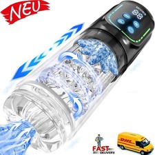 Elektrischer Masturbator Cup Handfrei Blowjob Sex Spielzeug für die Männer 2025