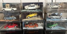 James Bond 007 Modellautos, 9 Stück 1:43