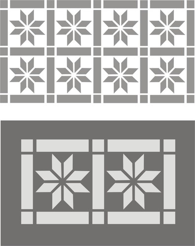 Wandschablone dekorschablone - wandschablone,