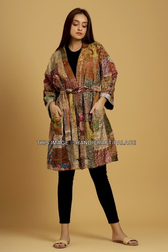 Indian patchwork kantha jacke - indian,