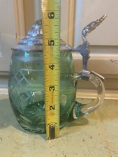 GERMAN BAVARIAN STEIN - Etched
