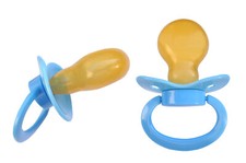 ABDL ADULT SCHNULLER BIG PACIFIER  "Pro-XXL Baby-Blue" -  Nr. Pro-XXL Baby-Blue