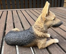 Original CASTAGNA Schäferhund, liegend von 1988