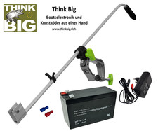 Echolot Portabel Set Basic Power L10 Geberstange 10AH Akku Lader Lowrance Garmin