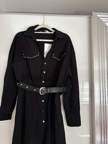 Zara hemdblusenkleid - zara,