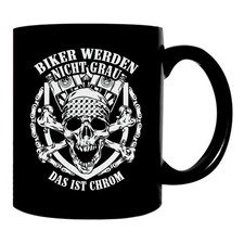 Tasse mit Motorrad Motive