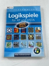 PC CD ROM Logikspiele für XP und Vista 200 Spiele