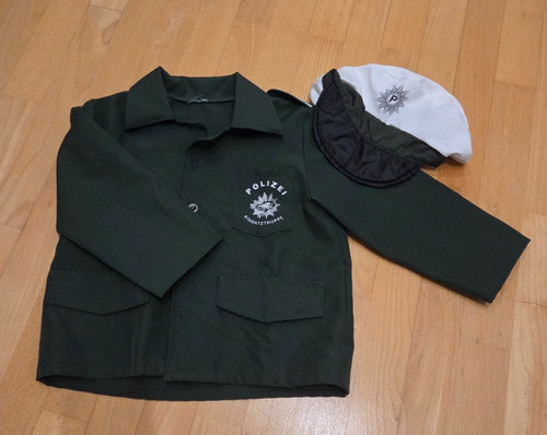 Polizei kostüm jacke und - polizei,
