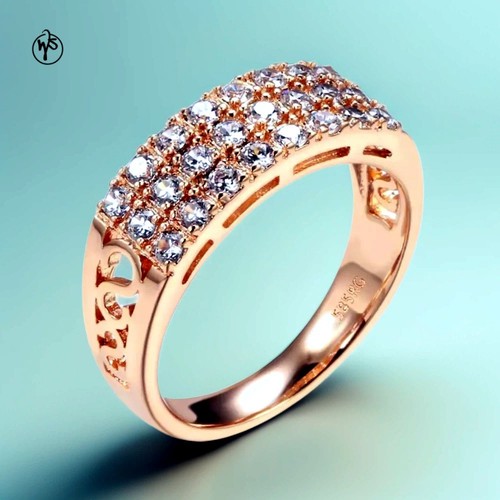 Ring 585er walzgold roségold - walzgold,