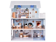Puppenhaus skandinavisches - puppenhaus,