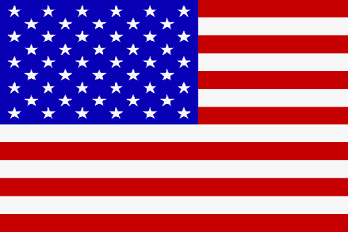 Flagge metallösen usa - flagge,