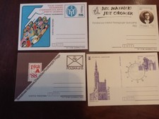 Postkarten  Polen unbenutzt  4 x