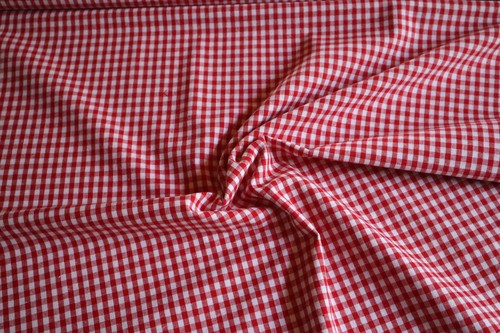 Stoffrest m vichy karo - 0,80, vichy-karo