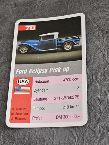 Ford eclipse pick 7d - eclipse,